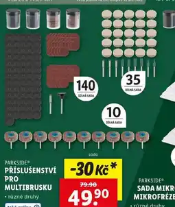 Lidl Příslušenství pro multibrusku nabídka