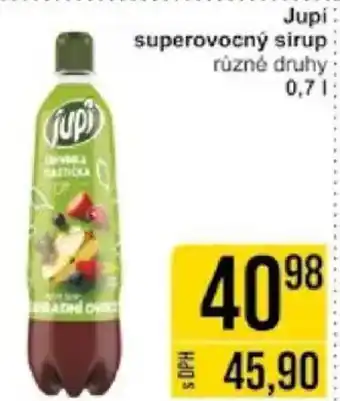 Jip JUPI superovocný sirup nabídka