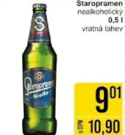 Jip Staropramen nealkoholicky nabídka