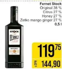 Jip FERNET STOCK nabídka