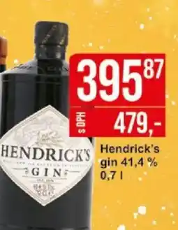Jip HENDRICK'S gin 41,4 % nabídka
