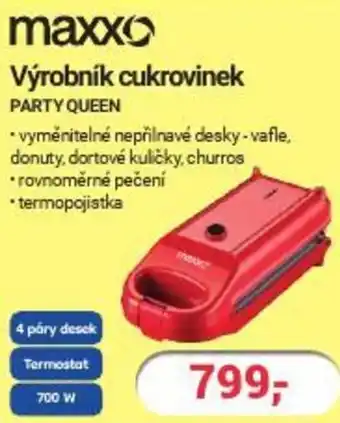 Planeo Elektro Výrobník cukrovinek PARTY QUEEN nabídka