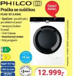 Planeo Elektro PHILCO Pračka se sušičkou PLWD 107 A KING nabídka