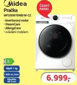 Planeo Elektro MIDEA Pračka MF200W70WB/W-CZ nabídka