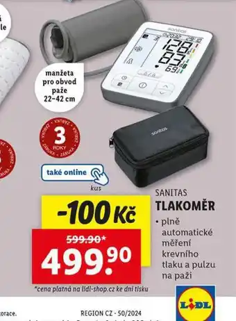 Lidl Tlakoměr nabídka