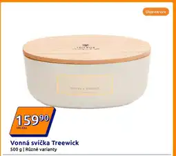 Action Vonná svíčka Treewick nabídka