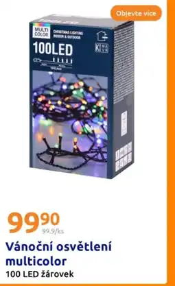 Action Vánoční osvětlení multicolor nabídka