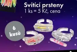 TEDi Svítící prsteny nabídka