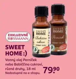 Rossmann SWEET HOME:) nabídka