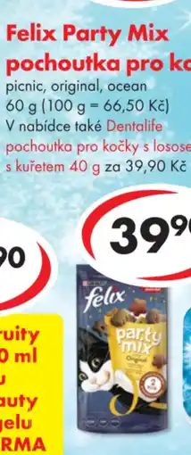 CBA Felix Party Mix pochoutka pro kočky nabídka