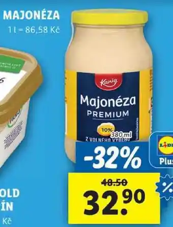 Lidl MAJONÉZA, 380 ml nabídka