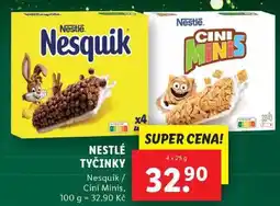 Lidl NESTLÉ TYČINKY, 4x 25 g nabídka