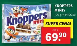 Lidl KNOPPERS MINIS, 200 g nabídka