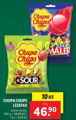 Lidl CHUPA CHUPS LÍZÁTKA, 120 g nabídka