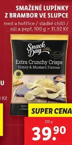 Lidl SMAŽENÉ LUPÍNKY Z BRAMBOR VE SLUPCE, 125 g nabídka