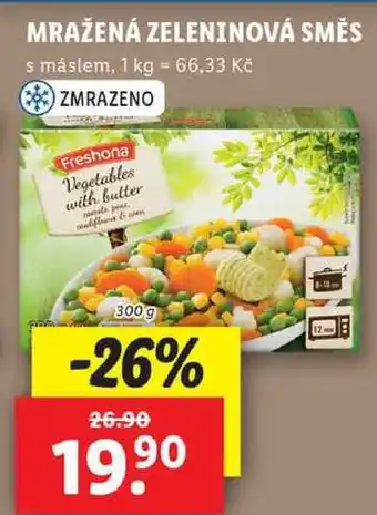 Lidl MRAŽENÁ ZELENINOVÁ SMĚS, 300 g nabídka