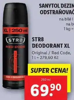 Lidl STR8 DEODORANT XL, 250 ml nabídka