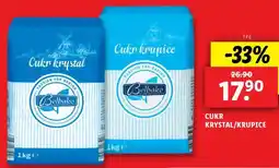 Lidl CUKR KRYSTAL/KRUPICE, 1 kg nabídka