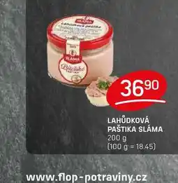 Flop LAHŮDKOVÁ PAŠTIKA SLÁMA 200 g nabídka