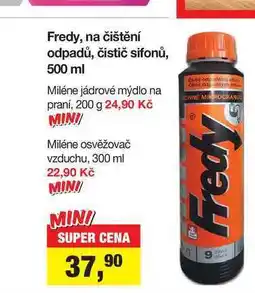 Šlak Fredy, na čištění odpadů, čistič sifonů, 500 ml nabídka