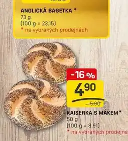 Flop KAISERKA S MÁKEM 50 g nabídka