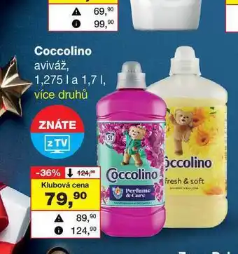 Barvy a laky drogerie Coccolino aviváž, 1,275l nabídka