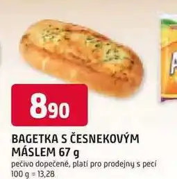 Trefa BAGETKA S ČESNEKOVÝM MÁSLEM 67 g nabídka