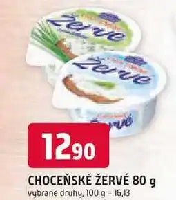 Trefa CHOCEŇSKÉ ŽERVÉ 80 g nabídka
