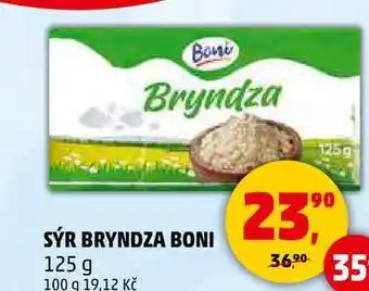 Penny Market SÝR BRYNDZA BONI, 125 g nabídka