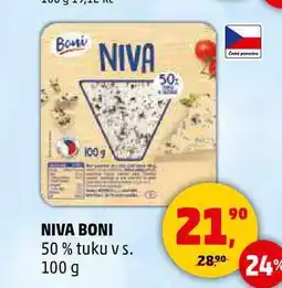 Penny Market NIVA BONI 50% tuku v s., 100 g nabídka