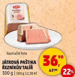 Penny Market JÁTROVÁ PAŠTIKA ŘEZNÍKŮV TALÍŘ, 300 g nabídka