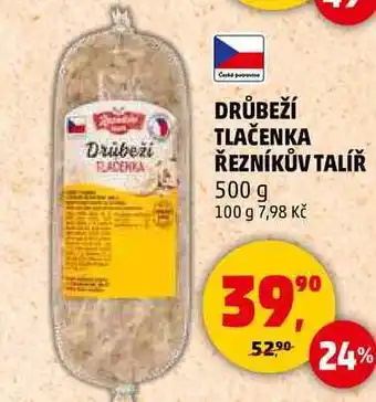 Penny Market DRŮBEŽÍ TLAČENKA ŘEZNÍKŮV TALÍŘ, 500 g nabídka