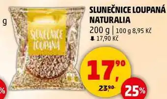 Penny Market SLUNEČNICE LOUPANÁ NATURALIA, 200 g nabídka