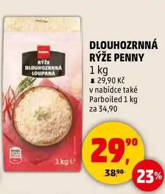 Penny Market DLOUHOZRNNÁ RÝŽE PENNY, 1 kg nabídka