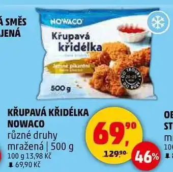 Penny Market NOWACO Křupavá křidélka, 500 g nabídka