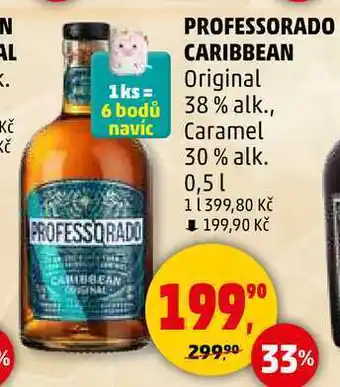 Penny Market PROFESSORADO CARIBBEAN Original 38% alk., 0,5 l nabídka