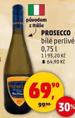 Penny Market PROSECCO bílé perlivé, 0,75 l nabídka