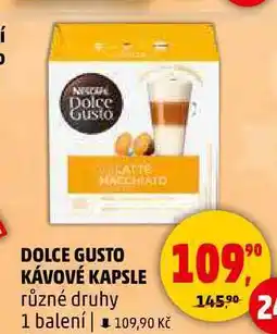 Penny Market DOLCE GUSTO KÁVOVÉ KAPSLE různé druhy, 1 balení nabídka