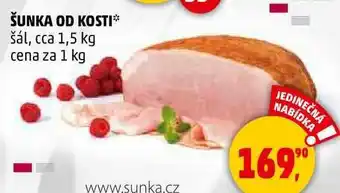 Penny Market ŠUNKA OD KOSTI šál, 1 kg nabídka