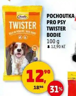 Penny Market POCHOUTKA PRO PSY TWISTER BODIE, 100 g nabídka