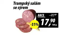 ZEMAN Trampský salám se sýrem, 100 g nabídka