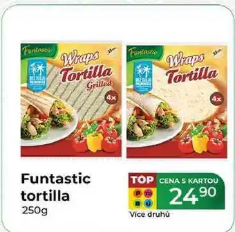 Tamda Foods Funtastic tortilla 250g nabídka