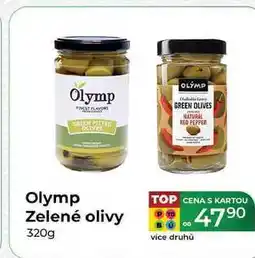 Tamda Foods Olymp Zelené olivy 320g nabídka
