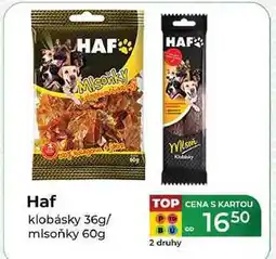 Tamda Foods Haf klobásky 36g/ mlsoňky 60g nabídka