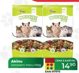 Tamda Foods AKINU kompletní menu 500g nabídka