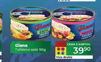 Tamda Foods Giana Tuňákový salát 185g nabídka