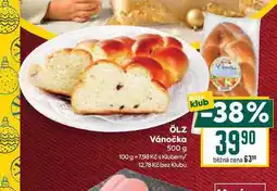 Billa ÖLZ Vánočka 500 g nabídka