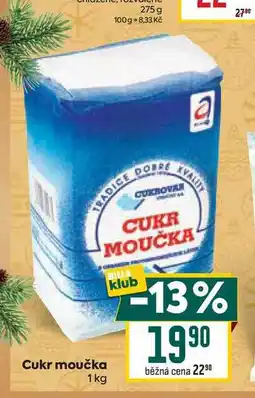 Billa Cukr moučka 1 kg nabídka