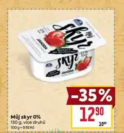 Billa Můj skyr 0% 130 g nabídka