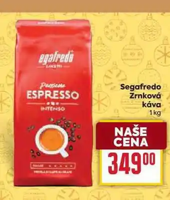 Billa Segafredo Zrnková Κάνα 1 kg nabídka